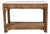 Island Style Rattan Bamboo Console Table For Sale
