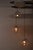 Vintage Three-Light Pendant Lamp, 1960s, in Very Good conditions. Designed 1960 to 1969 Up to 250V (Europe/UK...