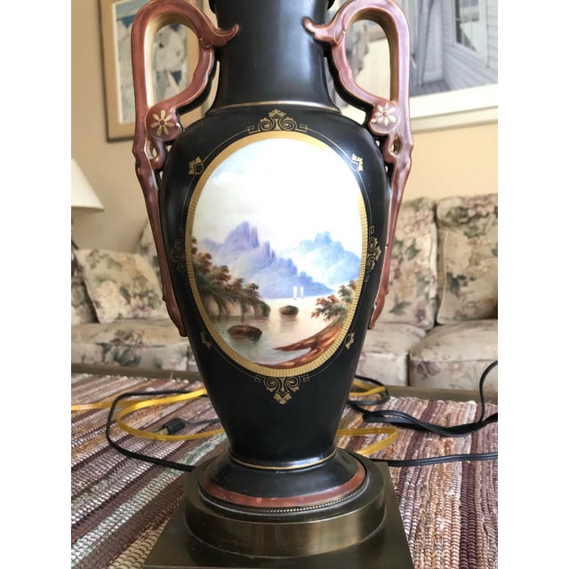 French Antique Lamps, Shades and Bulbs Not Included - a Pair For Sale - Image 3 of 7