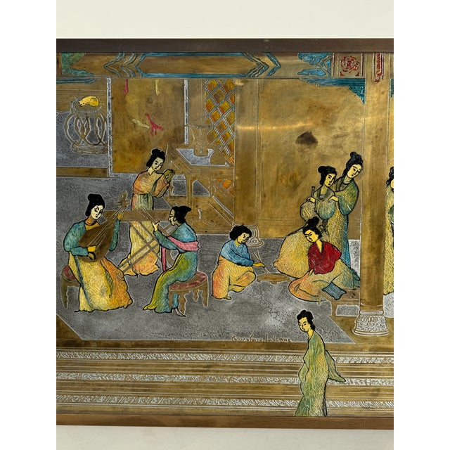 Brass 1960s Philip and Kelvin LaVerne “Chin Ying” Coffee Table For Sale - Image 8 of 13