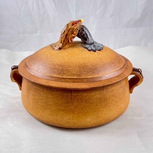 French Pillivuyt Porcelain Chicken Tureen or Roaster For Sale In Philadelphia - Image 6 of 11