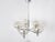 Vintage Italian Chandelier in Glass and Chrome by Gaetano Sciolari, 1970s For Sale - Image 3 of 9