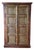 Rustic Haveli Brass Door Armoire Cabinet For Sale