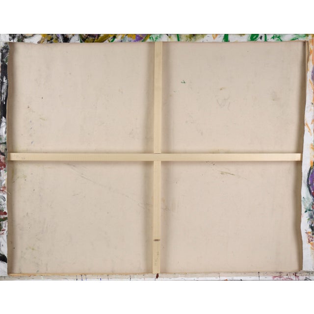 Large Scale Neo-Expressionist Figurative Composition in Oil on Canvas by Daniel David Fuentes For Sale - Image 9 of 9