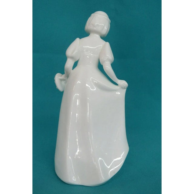 1990s Royal Doulton HN3280 Bridesmaid Images Bone China Porcelain Figurine For Sale - Image 5 of 11
