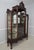 Age: C.1880-1900 Details: Fine Carved Details High Quality Construction Large Impressive Cabinet Serpentine Curbed Glass...