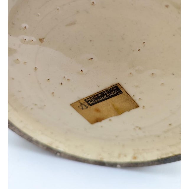 Ceramic Vintage Ceramic Vase by by Alvino Bagni for Bitossi, 1960s For Sale - Image 7 of 11