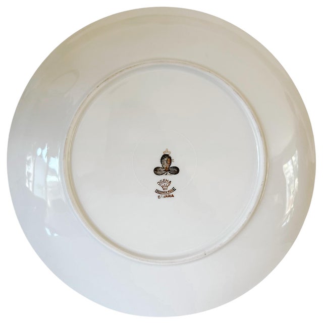 1960 Bavarian Decorative Plate With Fragonard Lovers For Sale - Image 4 of 6