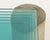 Transparent Modernist Graduated Glass Top and Concrete Coffee Table For Sale - Image 8 of 12