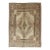Vintage Turkish Oushak Carpet With Stylized Design in Brown, Cream, and Tan For Sale