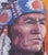 Original oil portrait by Sean Wu, Indian Chief