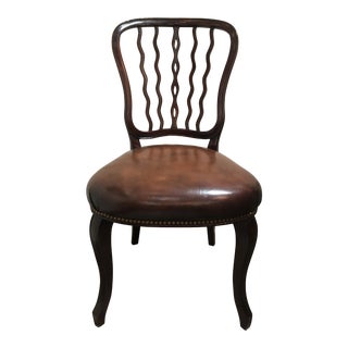 Mahogany Dining Chair by Theodore Alexander For Sale