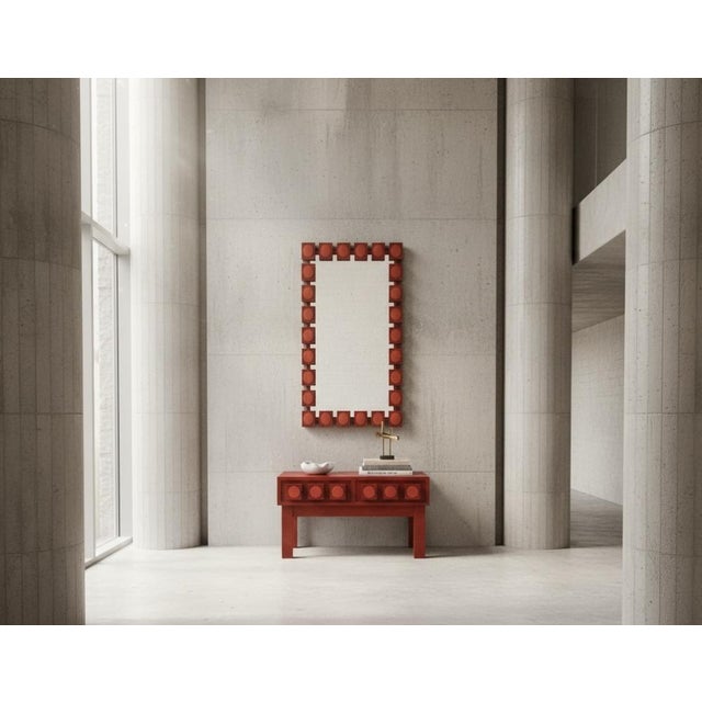 Wood Scandinavian Brutalist Hall Set attributed to Lars-Göran Nilsson and Eva Wrangel, 1960s, Set of 2 For Sale - Image 7 of 18