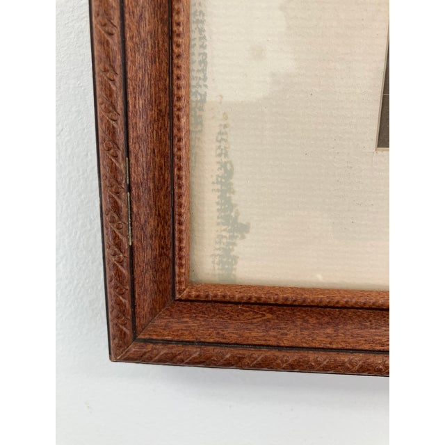 Animal Skin Vintage Pastel Dog Portrait by J. Buff Pratt, Mid-Century Framed Animal Art For Sale - Image 7 of 8