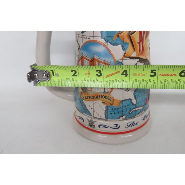 Anheuser Busch Beer Stein Collectors Club 1996 World's Largest Brewer 4825b For Sale - Image 4 of 15