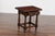 Petite Italian Walnut Side Table with Single Drawer and Fluted Legs, circa 1870 For Sale In Atlanta - Image 6 of 11