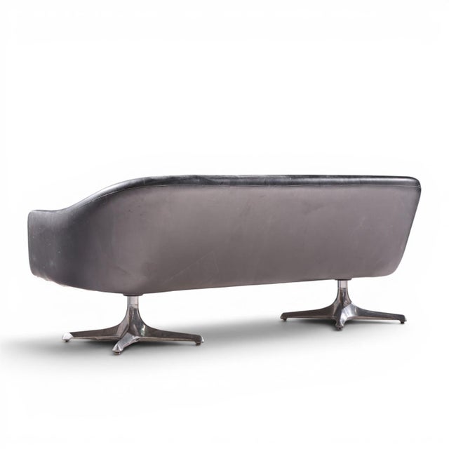 Mid 20th Century Chromcraft Mid Century Tufted Sofa For Sale - Image 5 of 9