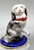Ceramic Antique Staffordshire Style Porcelain Spaniel Dog Figurines on Cobalt Blue Cushions - A Pair | Traditional, Victorian, English Country For Sale - Image 7 of 12