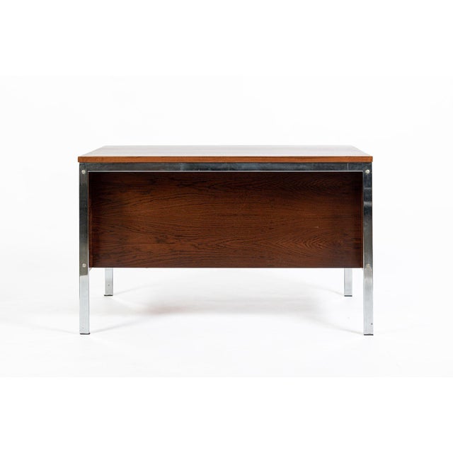 Mid Century Modern Rosewood Writing Desk by Jean Gillon for Italma, Made in Brazil For Sale In Detroit - Image 6 of 18