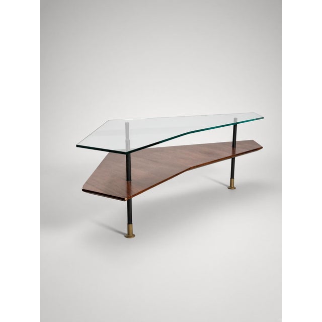 Coffee Table by Luigi Scremin, 1950s For Sale - Image 10 of 12