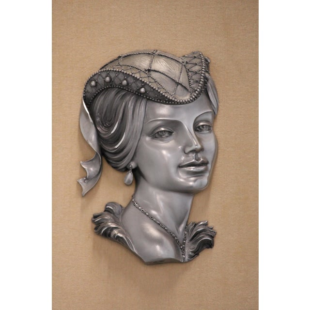Woman Wall Decor, 1970s, Set of 2 For Sale - Image 9 of 18