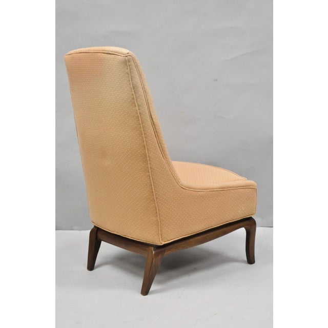 Mid Century Modern Walnut Lounge Chair Attr. T H Robsjohn Gibbings for Widdicomb For Sale - Image 12 of 18