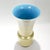 Glass Large Venini Gold and Blue Laguna Glass Vase by Tomaso Buzzi For Sale - Image 7 of 13