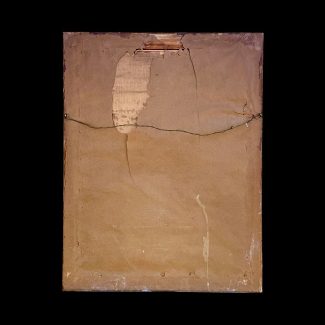 Antique Giovanni Battista Italian Gouache Seascape Painting of Amalfi Coast, Signed & Framed For Sale - Image 9 of 9