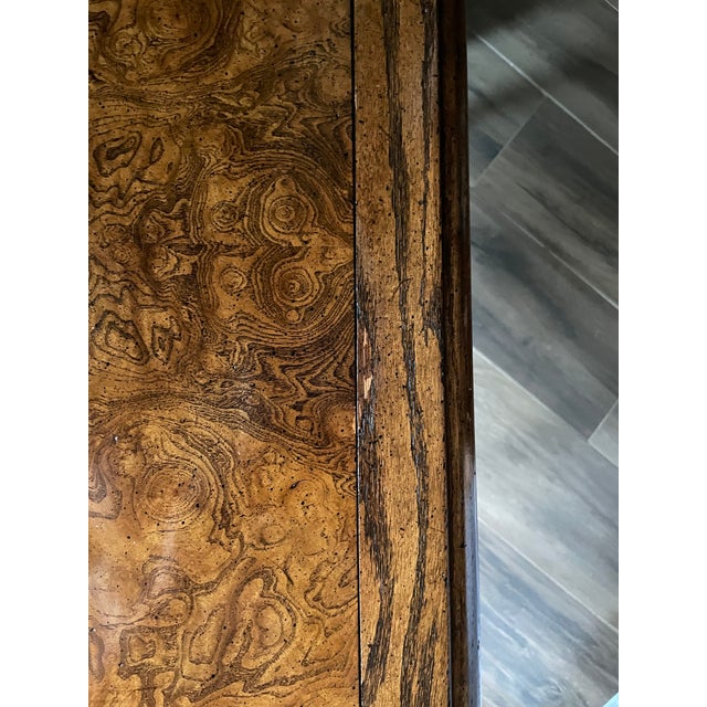 Century Furniture Burlwood French Provincial End Table With Drawer For Sale - Image 15 of 15