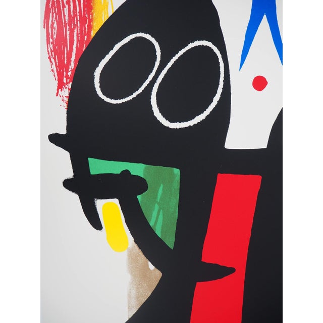 After Joan Miro, Buckwheat with a Blue Star, Screenprint For Sale - Image 7 of 10