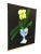 Modern Fresh and Modern Still Life With Orchid Painting For Sale - Image 3 of 11