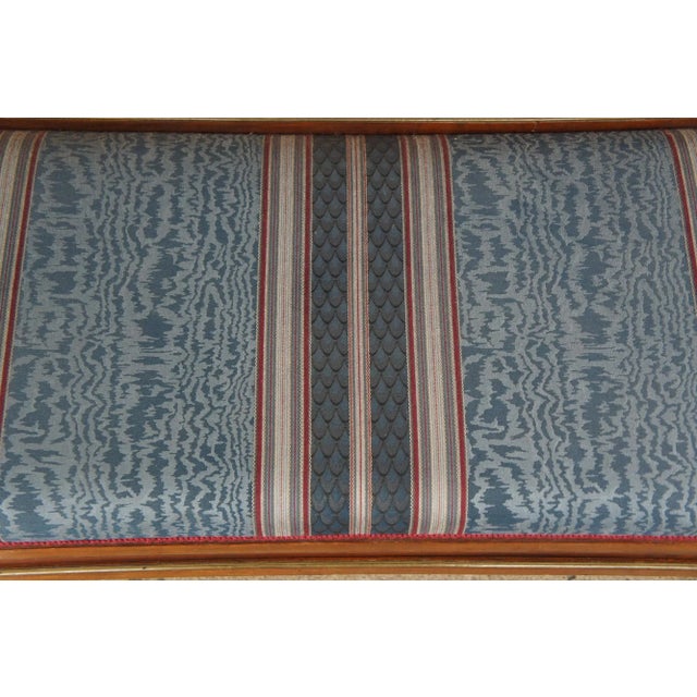 Early 19th Century Antique English Regency Mahogany Folding Settee For Sale - Image 5 of 13