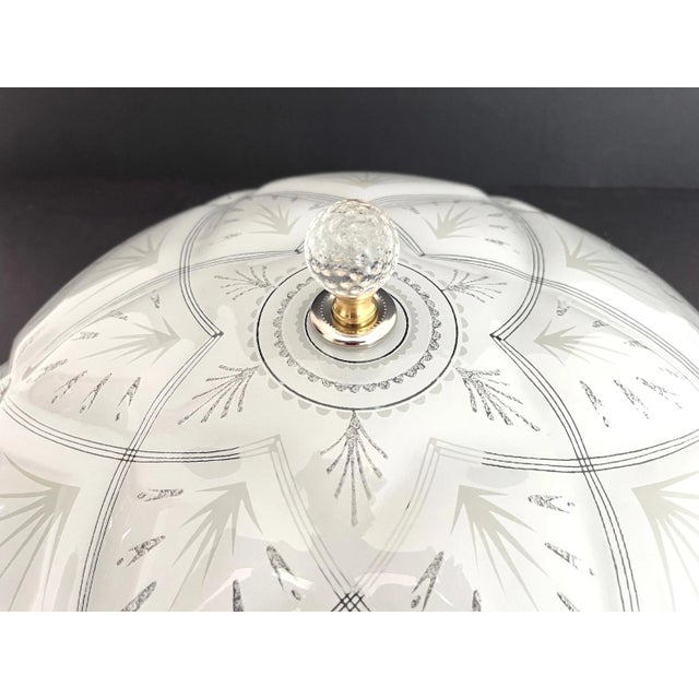 1960s Quilted Starburst Ceiling Light For Sale - Image 14 of 18