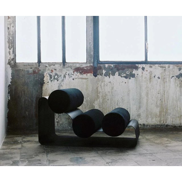 Metal Pepino chair by Owl Dimensions: L 112 x W 70 x H 60 cm Materials: Metal Base, Upholstered La Pepino is a collection...