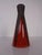 Red & Black Studio Ceramic Vase, Germany, 1960s For Sale - Image 3 of 14