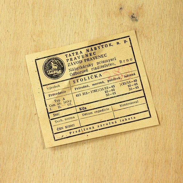 Dining Chairs by Tatra, Czechoslovakia, 1960s, Set of 4 For Sale - Image 9 of 17