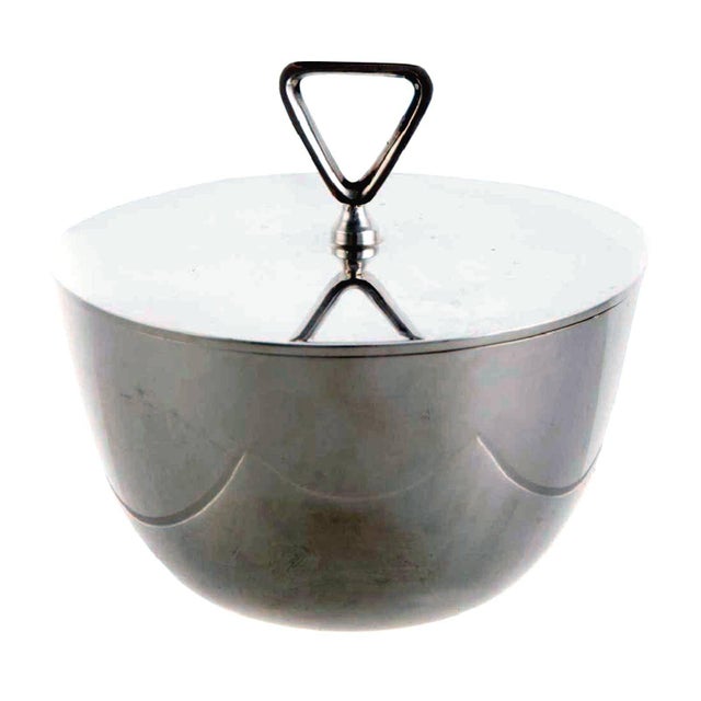 Mid 20th Century Rare Sterling Silver Coffee Service by Sigvard Bernadotte for Georg Jensen - 4 pcs For Sale - Image 9 of 12