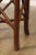 Animal Skin Hollywood Regency Round Glass Top Rattan Dining Table For Sale - Image 7 of 17