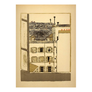 Pierre Bonnard Lithograph 113 Maison Dans La Cour