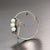 Contemporary 1990s Mikimoto Estate Akoya Pearl Brooch Pin Sterling Silver For Sale - Image 3 of 11