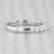0.61ctw Diamond Wedding Anniversary Band 14k White Gold Stackable Sz 8-8.25 Ring For Sale In Greensboro - Image 6 of 8
