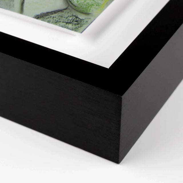 Tower of Horses by Donna Bernstein, Art Print in Black Frame, Medium Overall Size: 27x36 Frame Color: Black