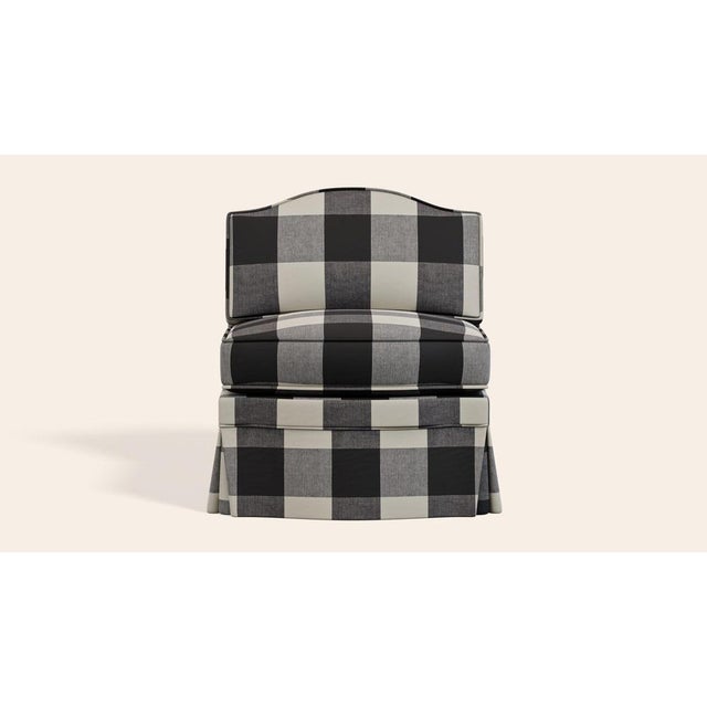Pepper Felix Slipper Chair by Ceraudo For Sale - Image 4 of 7
