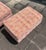 Drexel Vintage Drexel Heritage French Provincial Cheetah Print Ottomans, a Pair For Sale - Image 4 of 9