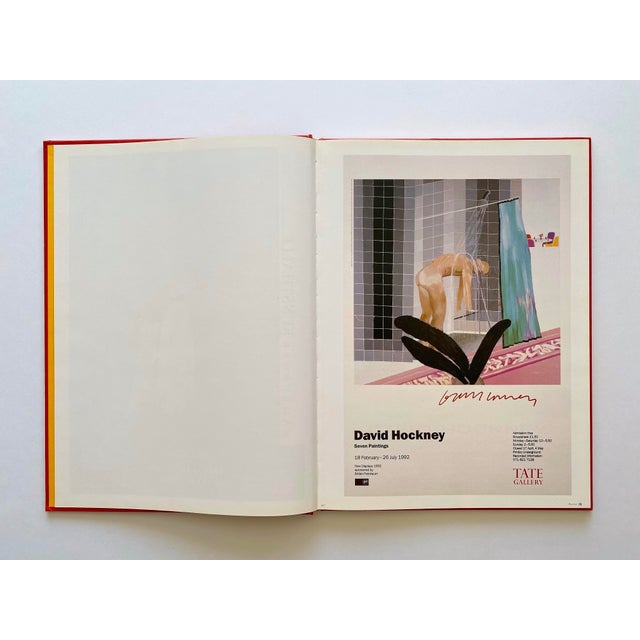 This " David Hockney : Poster Art " rare vintage 1995 first edition extra large format collector's hardcover Pop Art book...