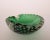 Mid-Century Modern C.1960s Italian Hand-Blown Alfredo Barbini Emerald Green Murano Catchall Bowl With Bubble Inclusions For Sale - Image 3 of 13
