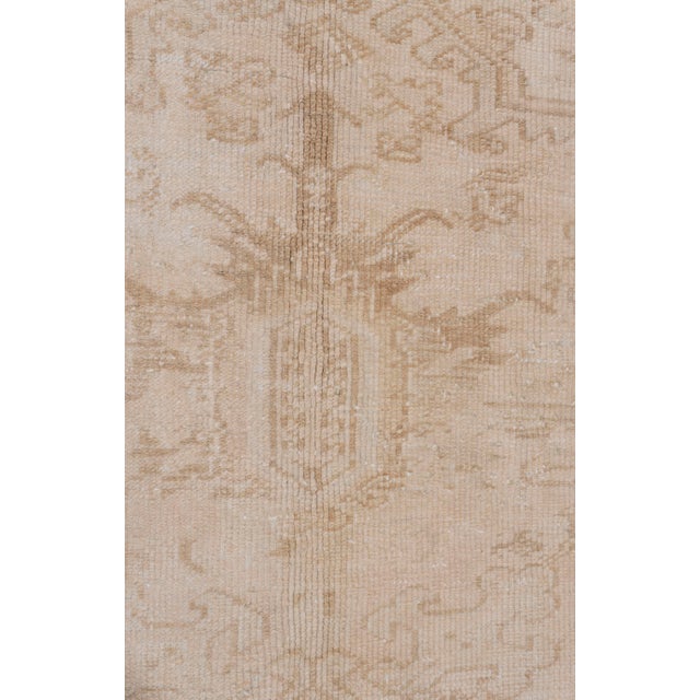 Tan Vintage Circa 1940 Subdued Rug 10ft X 12ft 5in For Sale - Image 8 of 13