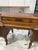 Wood Antique 1920s Wooden Vanity Dressing Table Made of Walnut For Sale - Image 7 of 12
