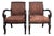 Vintage Flexsteel French Empire Style Armchairs - Pair For Sale