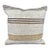 Turkish Hemp Pillow Cushion Natural Beige Brown Cushion Cover 20"x20" For Sale